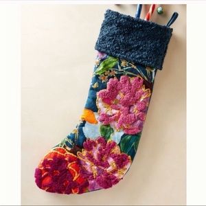 Anthropologie Nori Christmas stocking